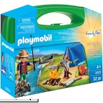 PLAYMOBIL® Camping Adventure Carry Case Building Set  B077SYWJJV
